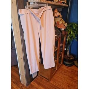 Soft Pink Worthington pull on dress pants sz 18